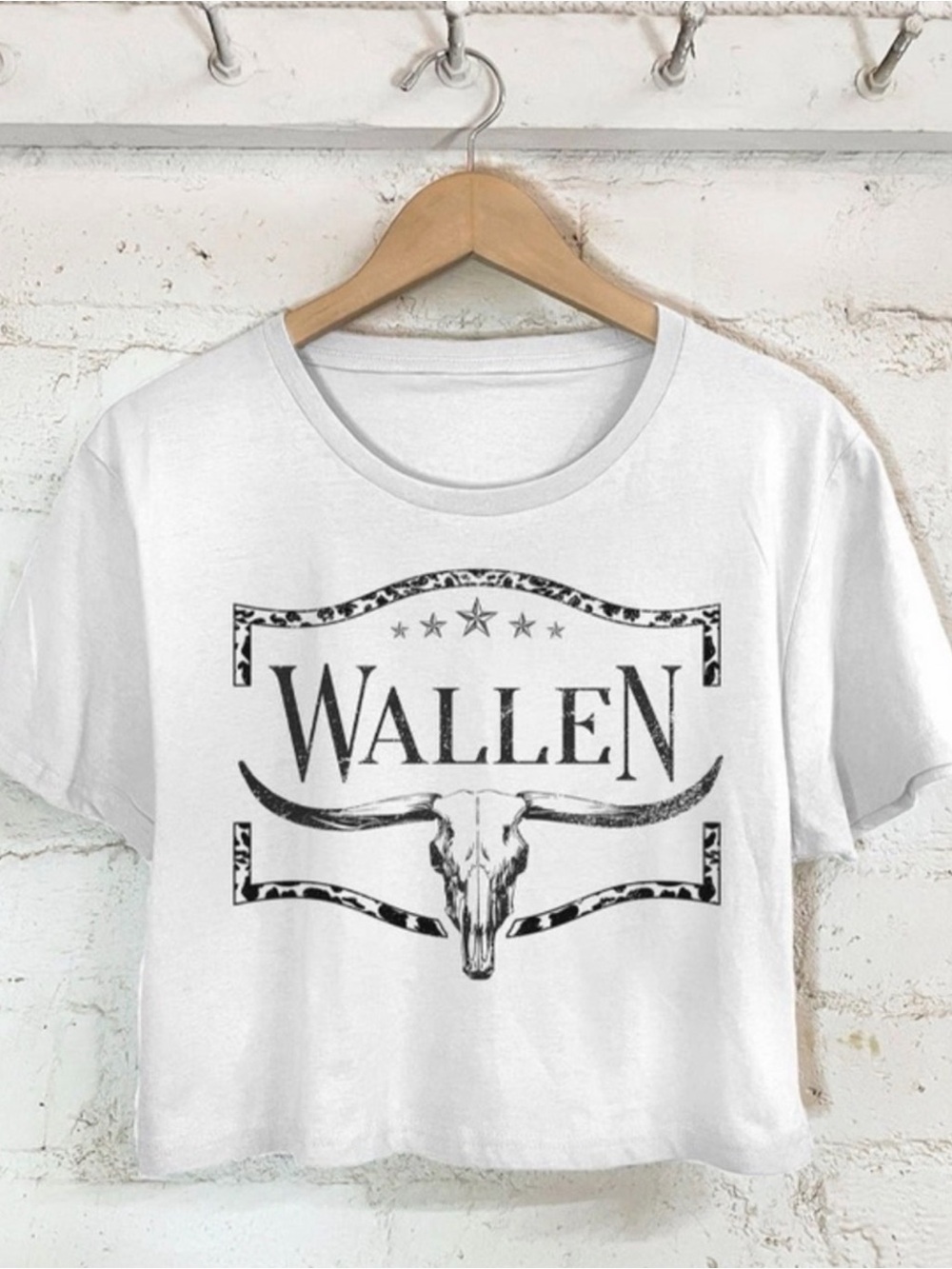 Morgan Wallen 100% Cotton Crop Tee